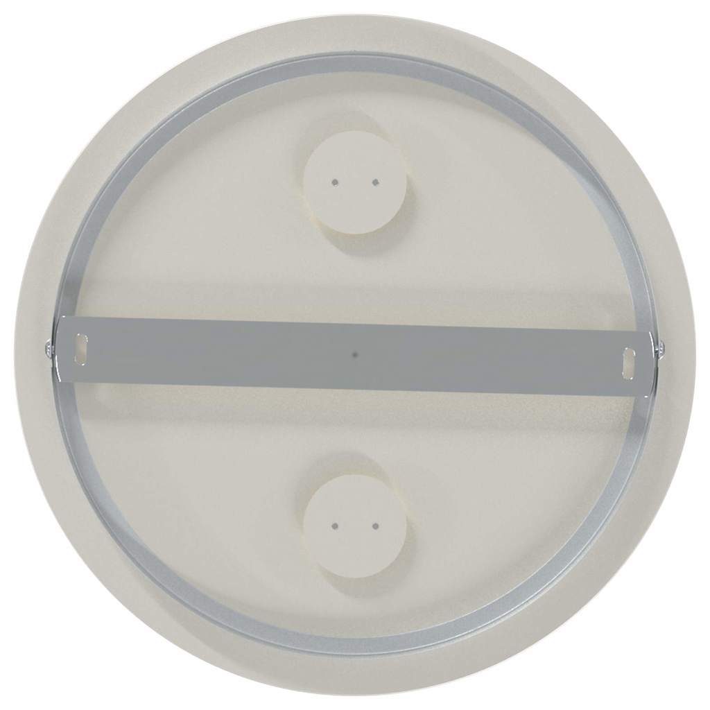 Faretto da soffitto Nichel 29 x 29 x 11 cm Acciaio e vetro | homemem39
