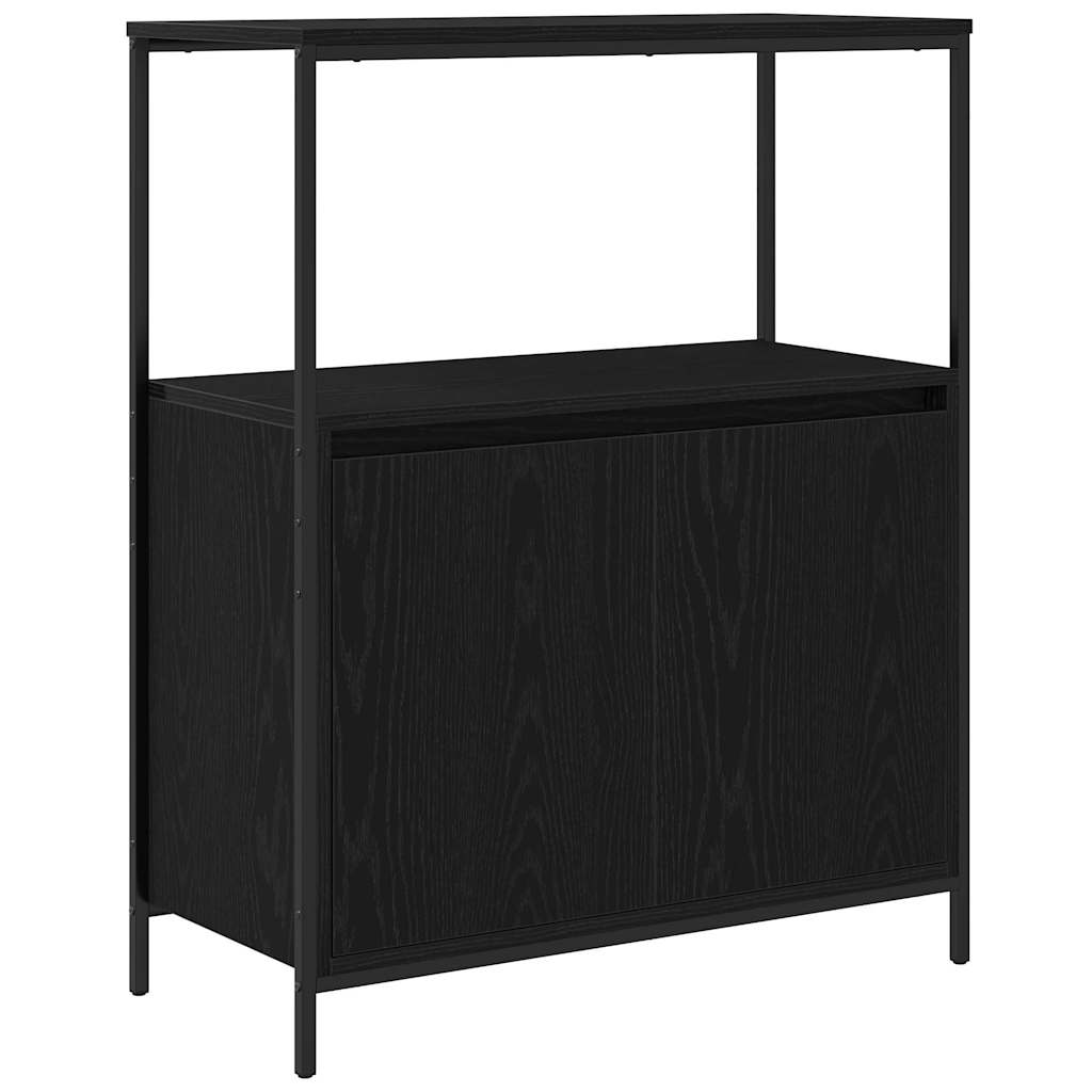 Set di mobili per il bagno 5 pz Rovere Nero 36 x 35 x 165 cm | homemem39
