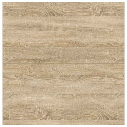 Tavolino da Salotto con Cassetti Rovere Sonoma 100x100x40 cm | homemem39