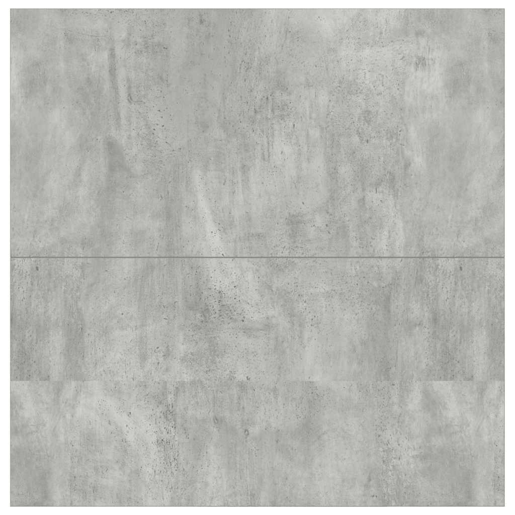 Tavolino da Salotto con Cassetti Grigio Cemento 100x100x40 cm | homemem39