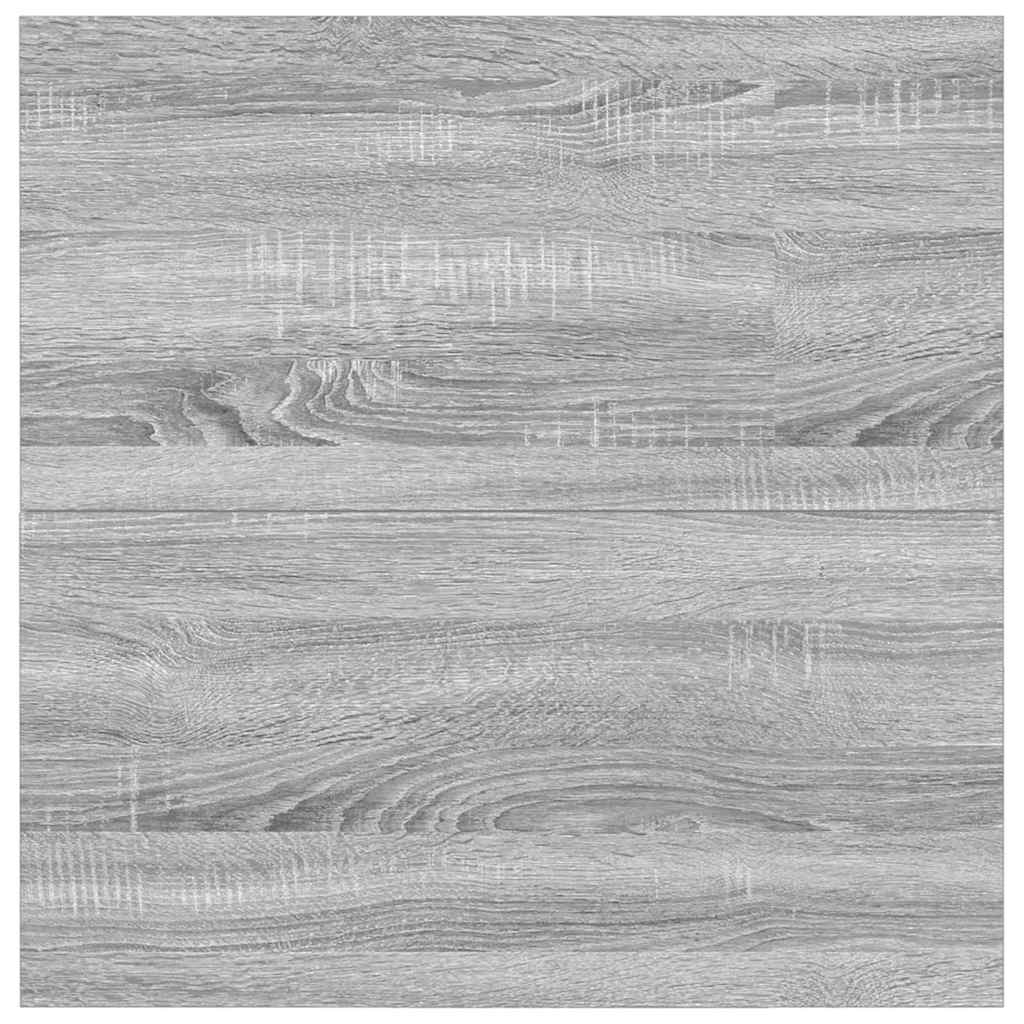Tavolino da Salotto con Cassetti Grigio Sonoma 100x100x40 cm | homemem39
