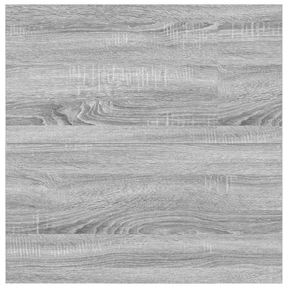 Tavolino da Salotto con Cassetti Grigio Sonoma 100x100x40 cm | homemem39
