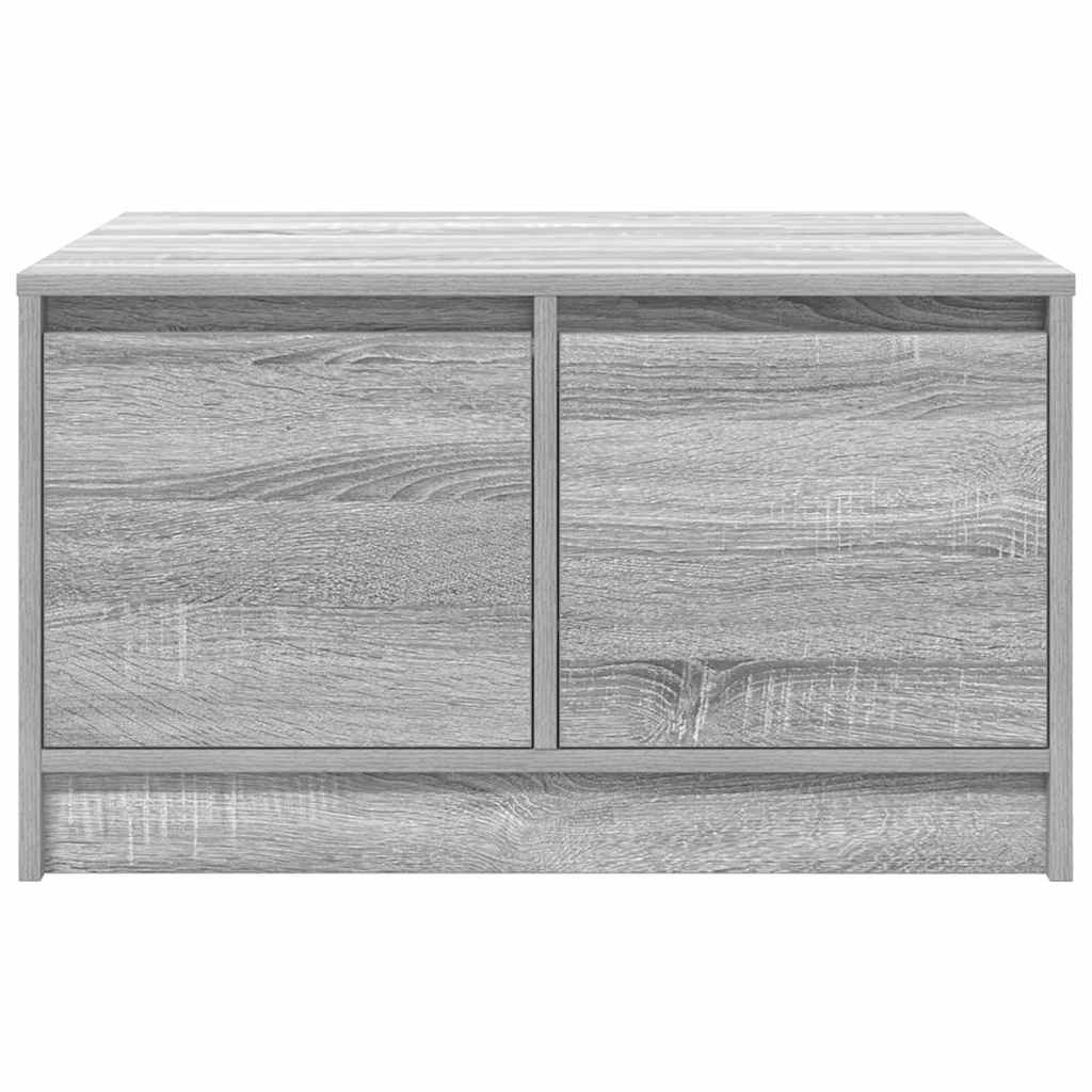 Tavolino da Salotto con Cassetti Grigio Sonoma 70,5x70x40 cm | homemem39