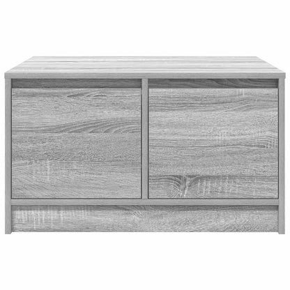 Tavolino da Salotto con Cassetti Grigio Sonoma 70,5x70x40 cm | homemem39