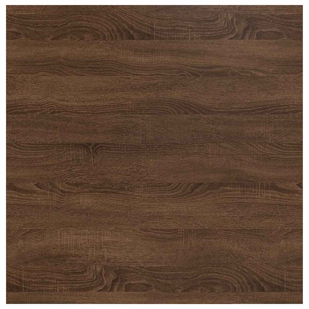 Tavolino da Salotto con Cassetti Rovere Marrone 70,5x70x40 cm | homemem39