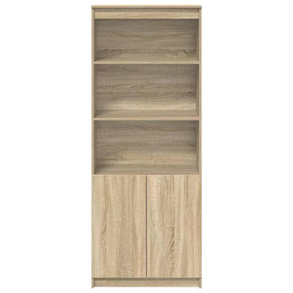 Credenza Rovere Sonoma 70x35x180 cm in Legno Multistrato - homemem39