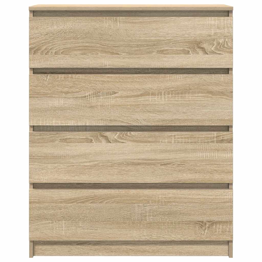 Credenza Rovere Sonoma 80x35x99 cm in Legno Multistrato - homemem39