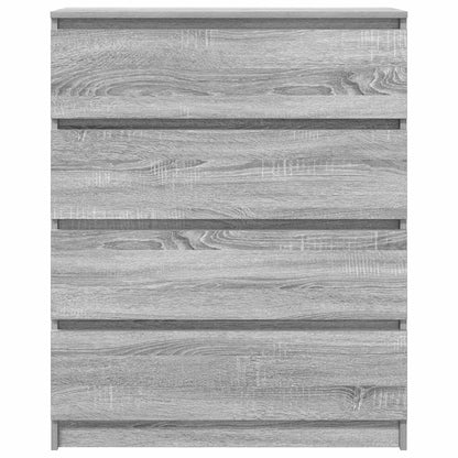 Credenza Grigio Sonoma 80x35x99 cm in Legno Multistrato - homemem39
