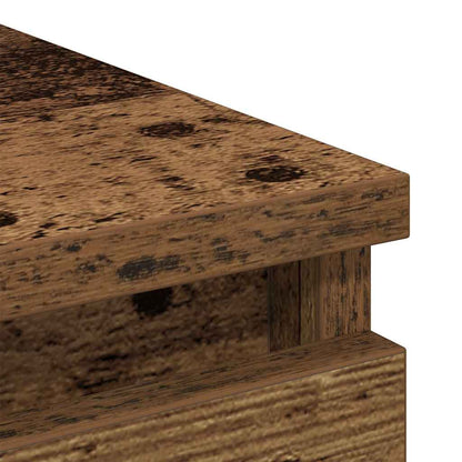 Credenza Legno Antico 80x35x99 cm in Legno Multistrato - homemem39