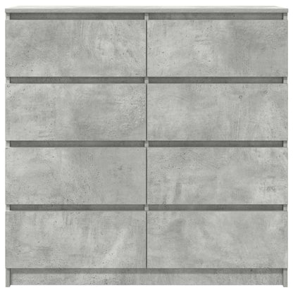 Credenza Grigio Cemento 100x35x99 cm in Legno Multistrato