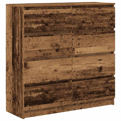 Credenza Legno Antico 100x35x99 cm in Legno Multistrato - homemem39