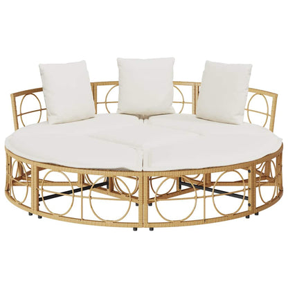 Lettino Prendisole Esterno senza Tetto in Polyrattan - homemem39