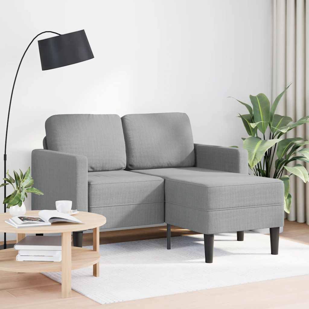 Divano 2 Posti con Chaise a L 125 cm