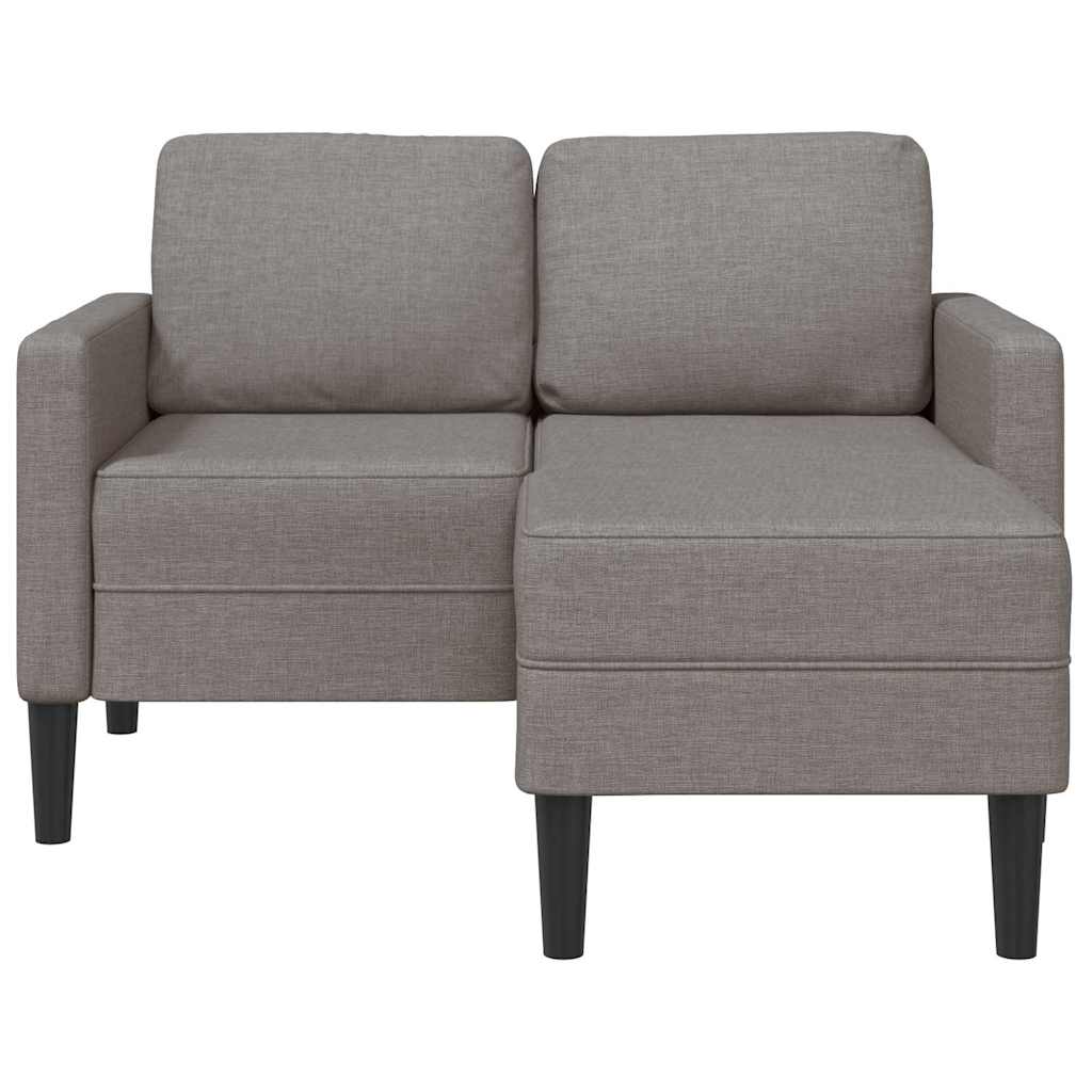 Divano 2 Posti con Chaise a L 125 cm