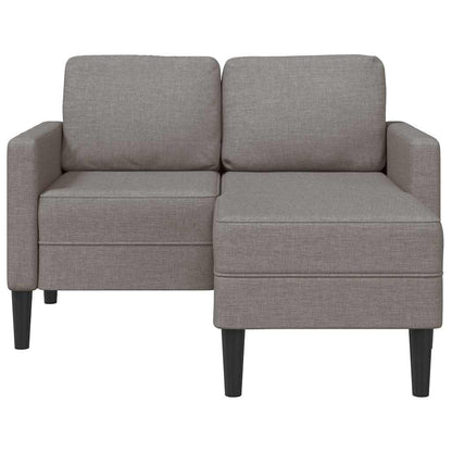 Divano 2 Posti con Chaise a L 125 cm