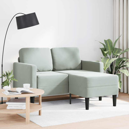 Divano 2 Posti con Chaise a L 125 cm