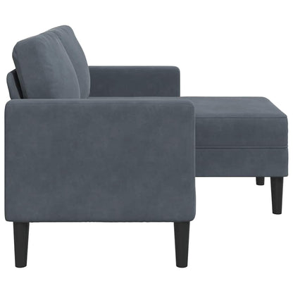 Divano 2 Posti con Chaise a L 125 cm
