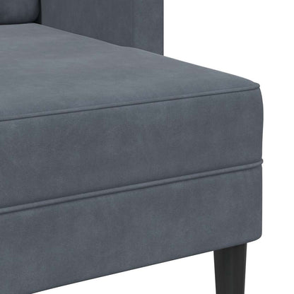 Divano 2 Posti con Chaise a L 125 cm