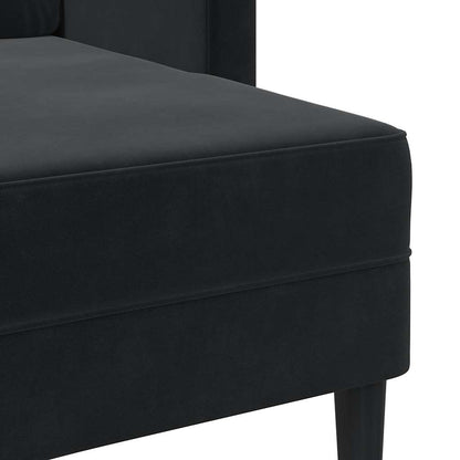 Divano a 2 posti con chaise longue a L 125 cm