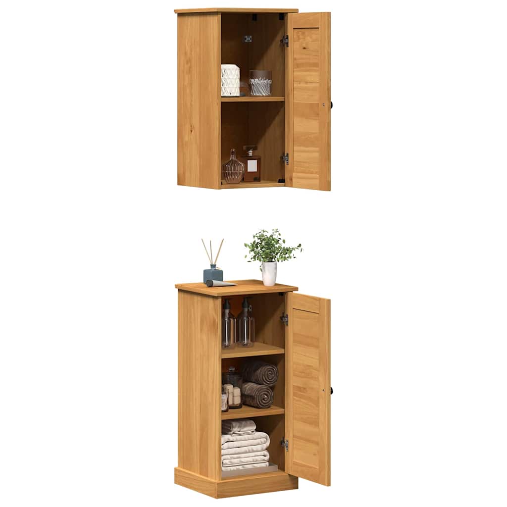Set di mobili per il bagno VIGO 2 pcs Marrone e Marrone Miele | homemem39