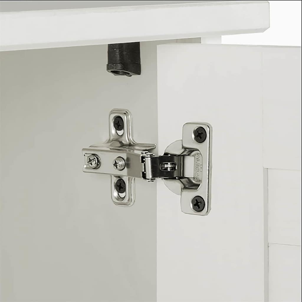 Set di mobili per il bagno VIGO 2 pcs Bianco e Bianco Antico | homemem39