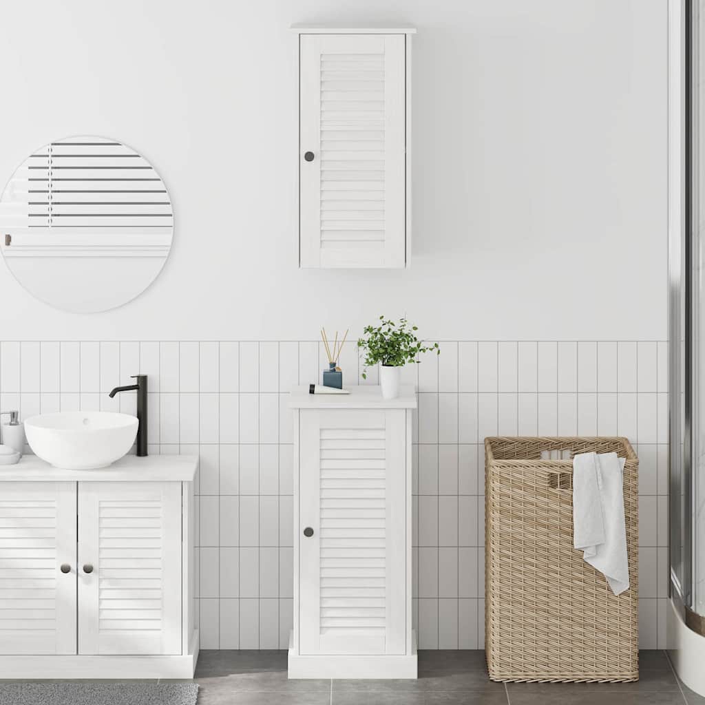 Set di mobili per il bagno VIGO 2 pcs Bianco e Bianco Antico | homemem39