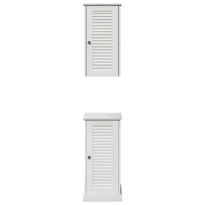 Set di mobili per il bagno VIGO 2 pcs Bianco e Bianco Antico | homemem39
