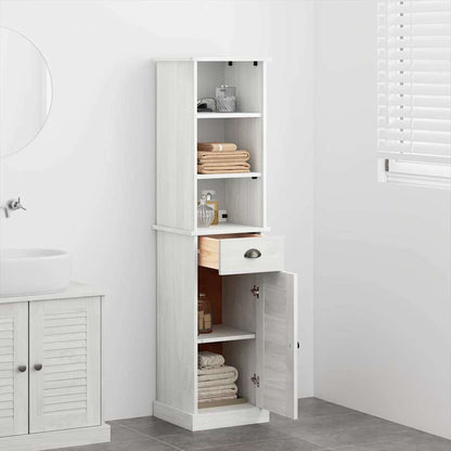 Set di mobili per il bagno VIGO 2 pcs Bianco e Bianco Antico | homemem39