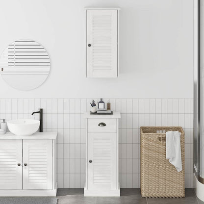 Mobile da Bagno con cassetto VIGO 2 pcs Bianco e Bianco Antico | homemem39