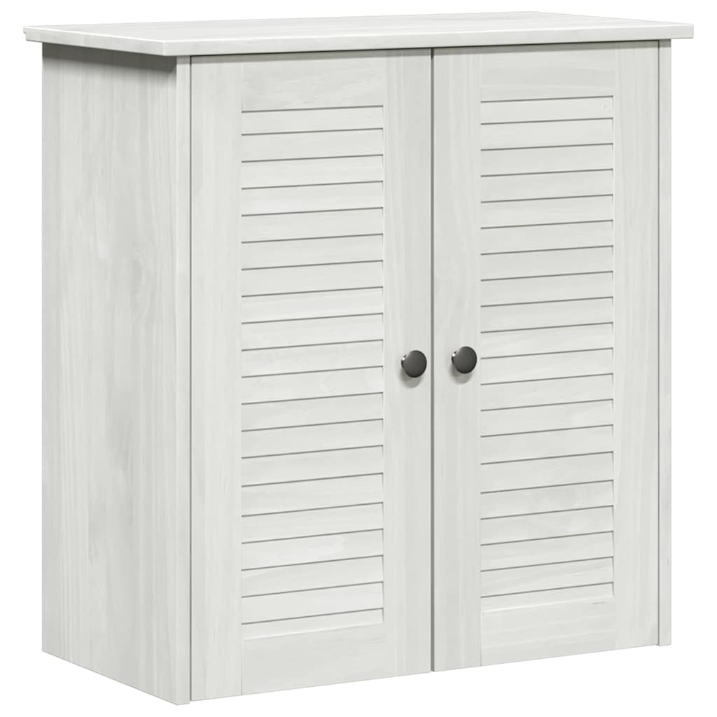 Set di mobili per il bagno 2 pcs Bianco e Bianco Antico | homemem39