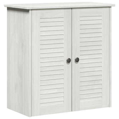 Set di mobili per il bagno 2 pcs Bianco e Bianco Antico | homemem39