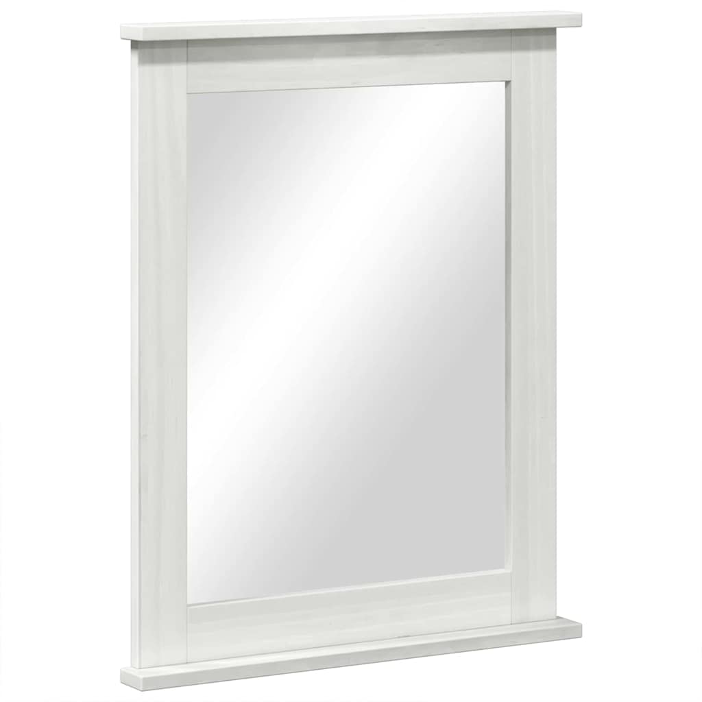 Set di mobili per il bagno 3 pcs Bianco Antico Pino massello | homemem39