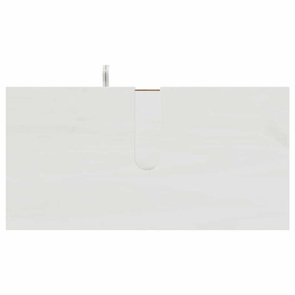 Set di mobili per il bagno 4 pcs Bianco Antico Pino massello | homemem39