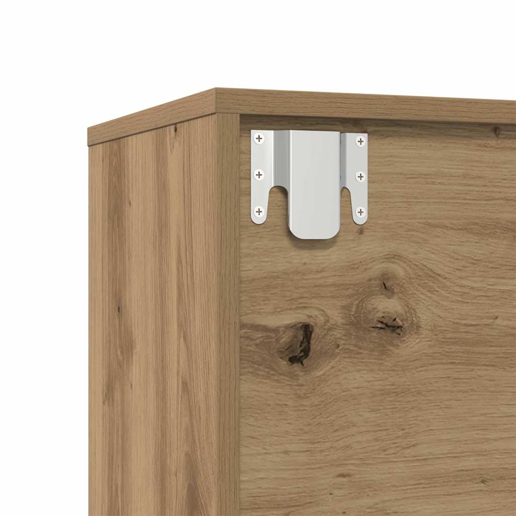 Librerie 3 pz Rovere Artigianale in Legno Multistrato | homemem39