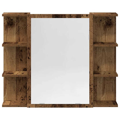 Set Mobili da Bagno 3 pz Legno Antico in Legno Multistrato | homemem39
