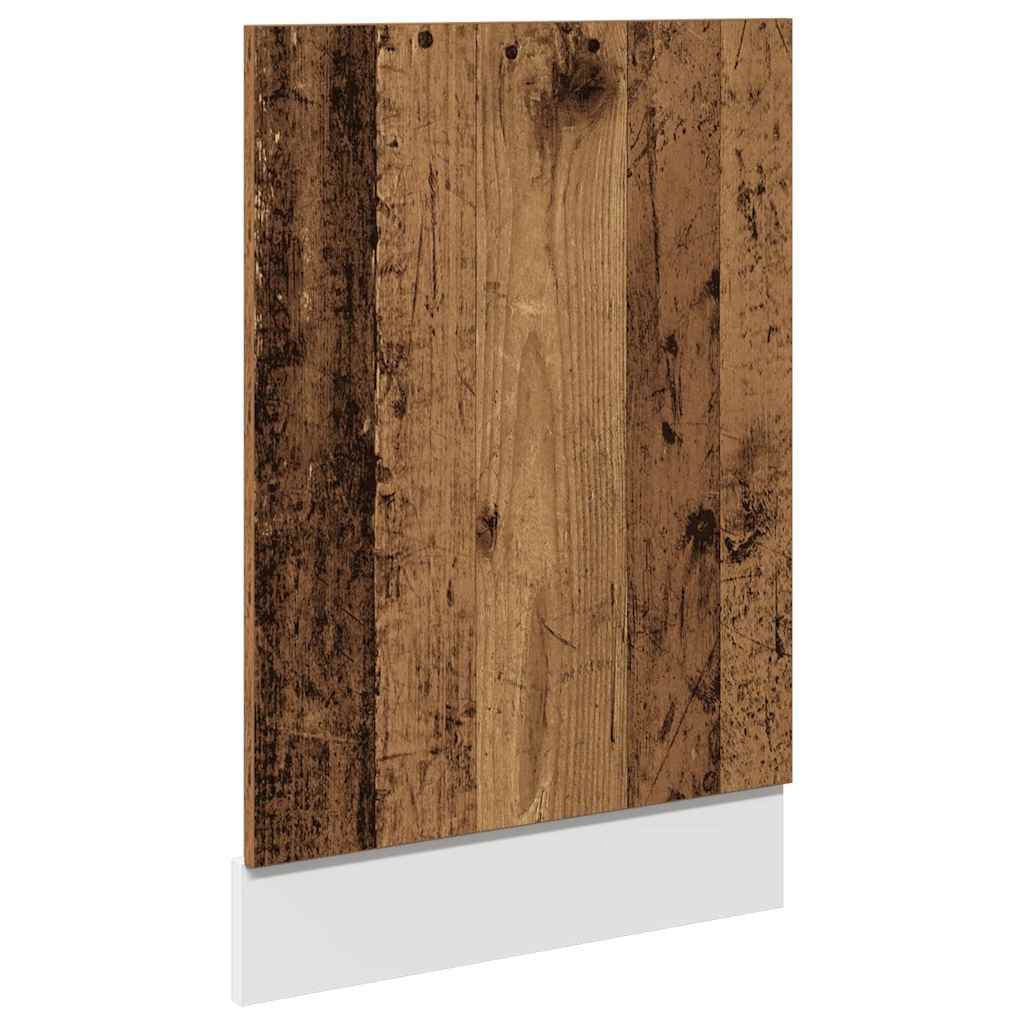 Set di Mobili da Cucina 7 pz Lyon Legno Antico in Truciolato