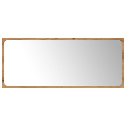 Set Mobili da Bagno 5 pz Rovere Artigianale Legno Multistrato