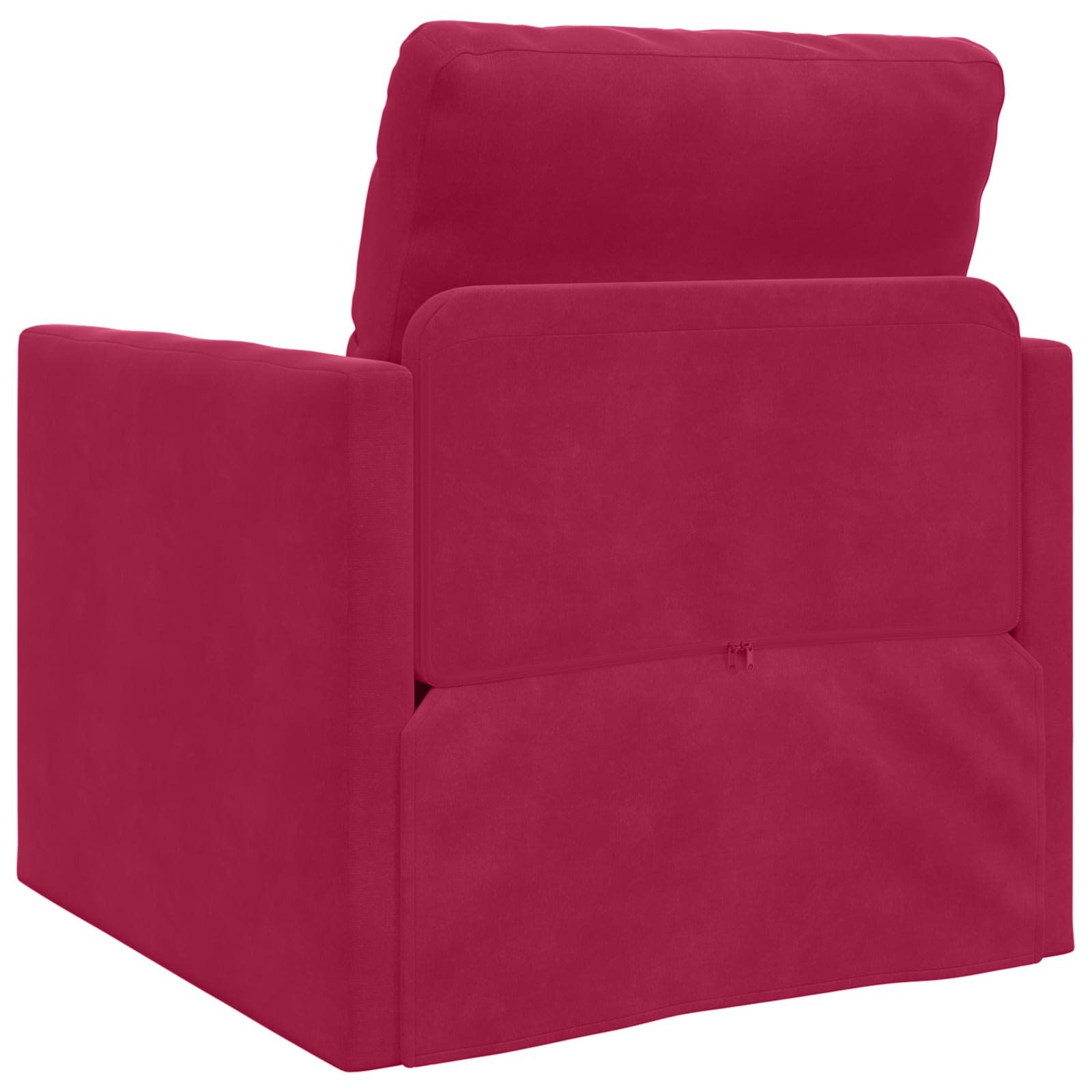 Divano letto Rosso Vino 74 x 77 x 81 cm Velluto | homemem39