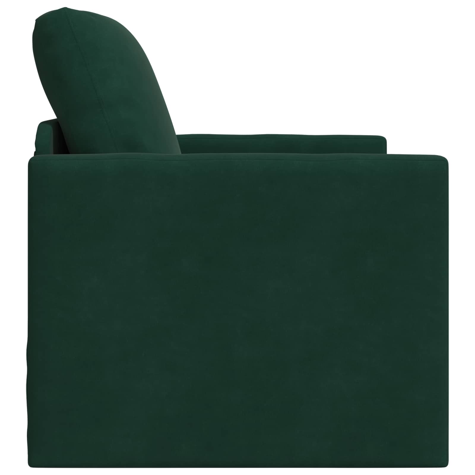 Divano letto Verde Scuro 74 x 77 x 81 cm Velluto | homemem39