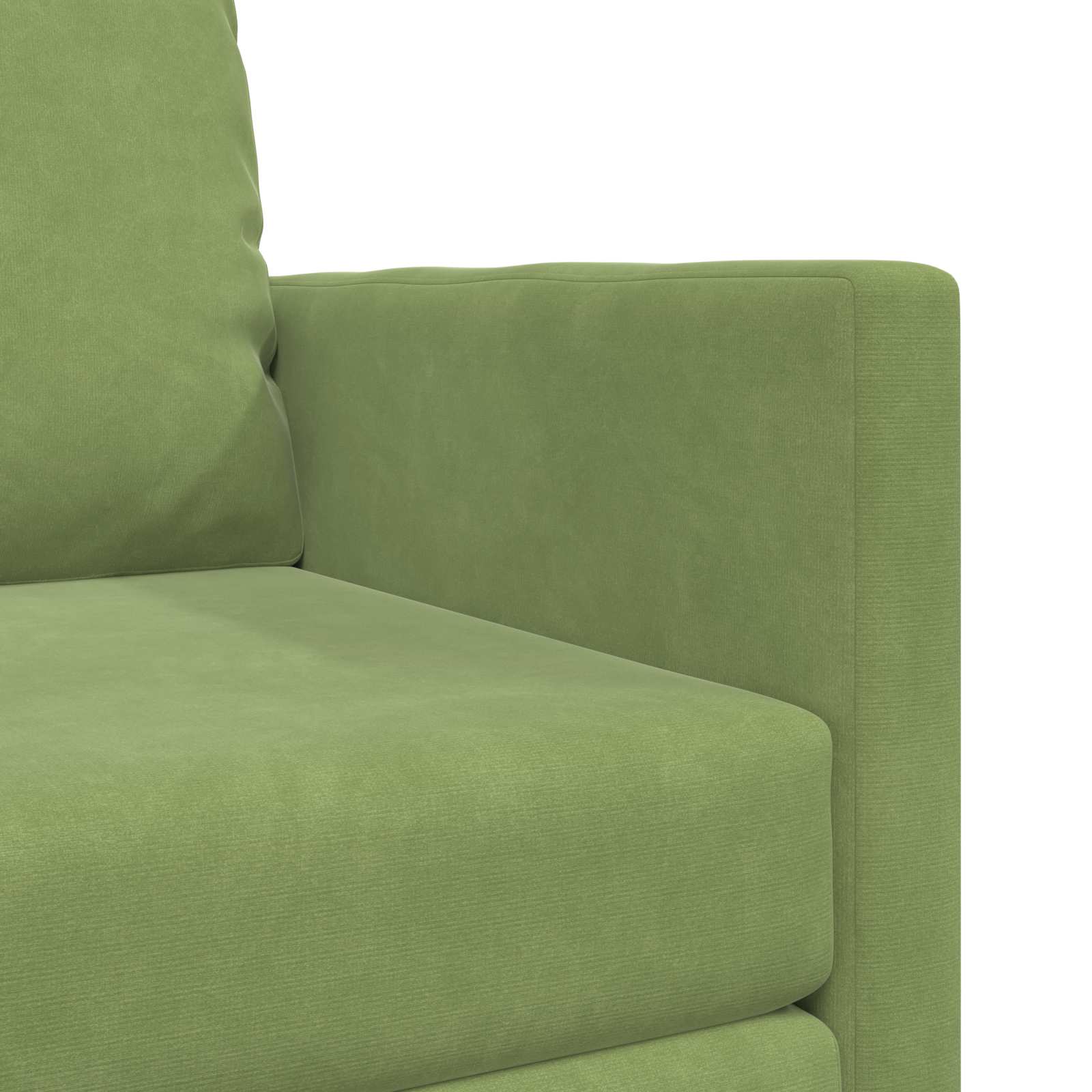 Divano letto Verde chiaro 74 x 77 x 81 cm Velluto | homemem39