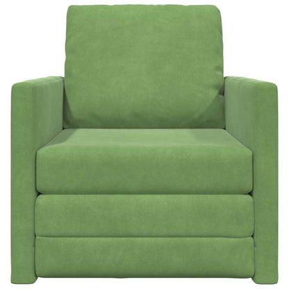 Divano letto 60cm Verde chiaro Velluto - homemem39