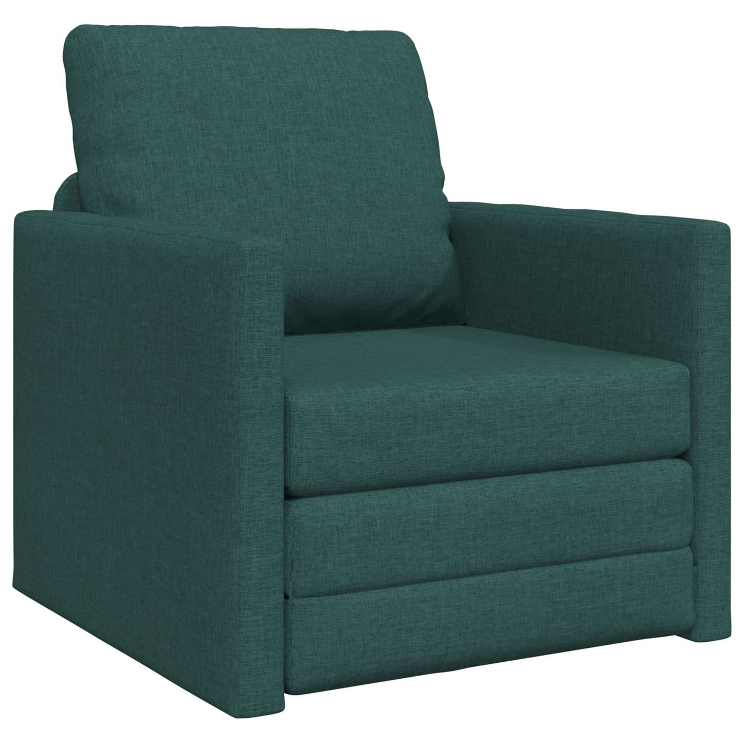 Divano letto Verde Scuro 74 x 77 x 81 cm Tessuto