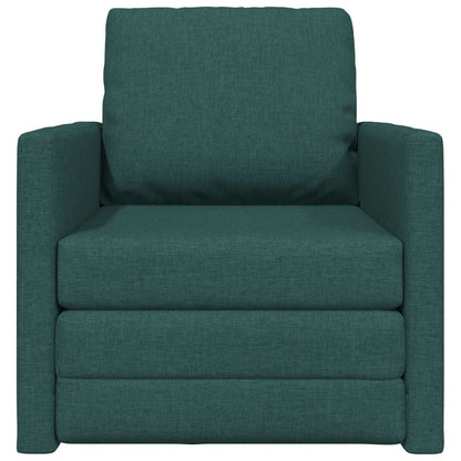 Divano letto Verde Scuro 74 x 77 x 81 cm Tessuto | homemem39