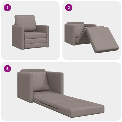 Divano letto Talpa 74 x 77 x 81 cm Tessuto