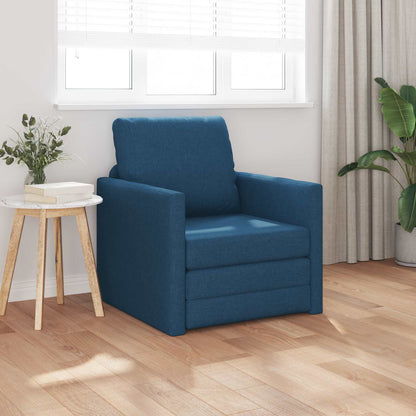 Divano letto Blu 74 x 77 x 81 cm Tessuto | homemem39