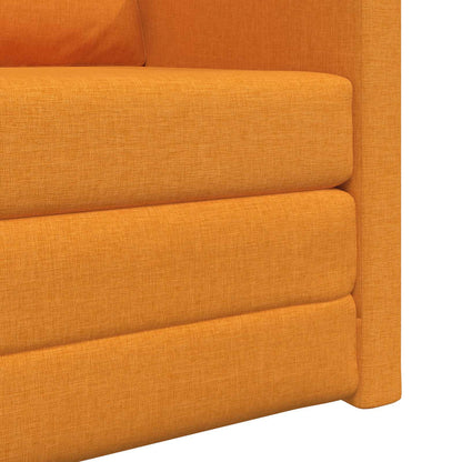 Divano letto Giallo Scuro 74 x 77 x 81 cm Tessuto | homemem39