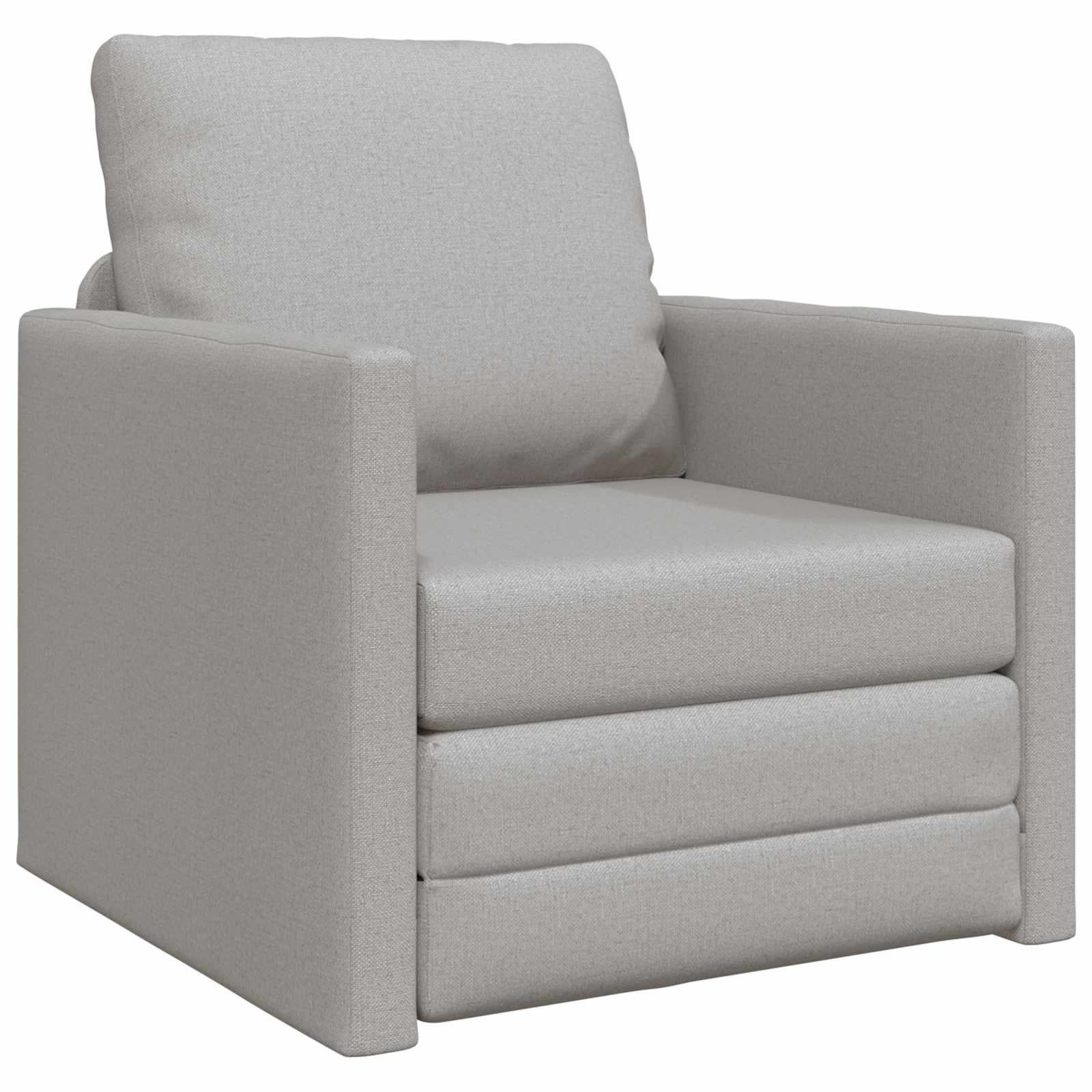 Divano letto Grigio Nuvola 74 x 77 x 81 cm Tessuto | homemem39