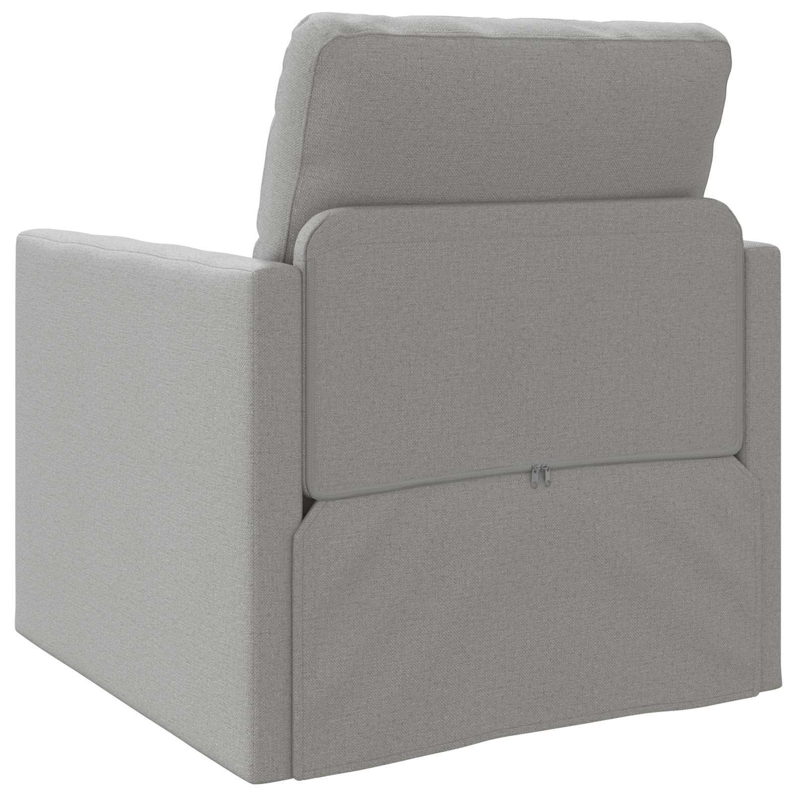 Divano letto Grigio Nuvola 74 x 77 x 81 cm Tessuto | homemem39