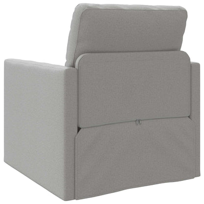 Divano letto Grigio Nuvola 74 x 77 x 81 cm Tessuto | homemem39