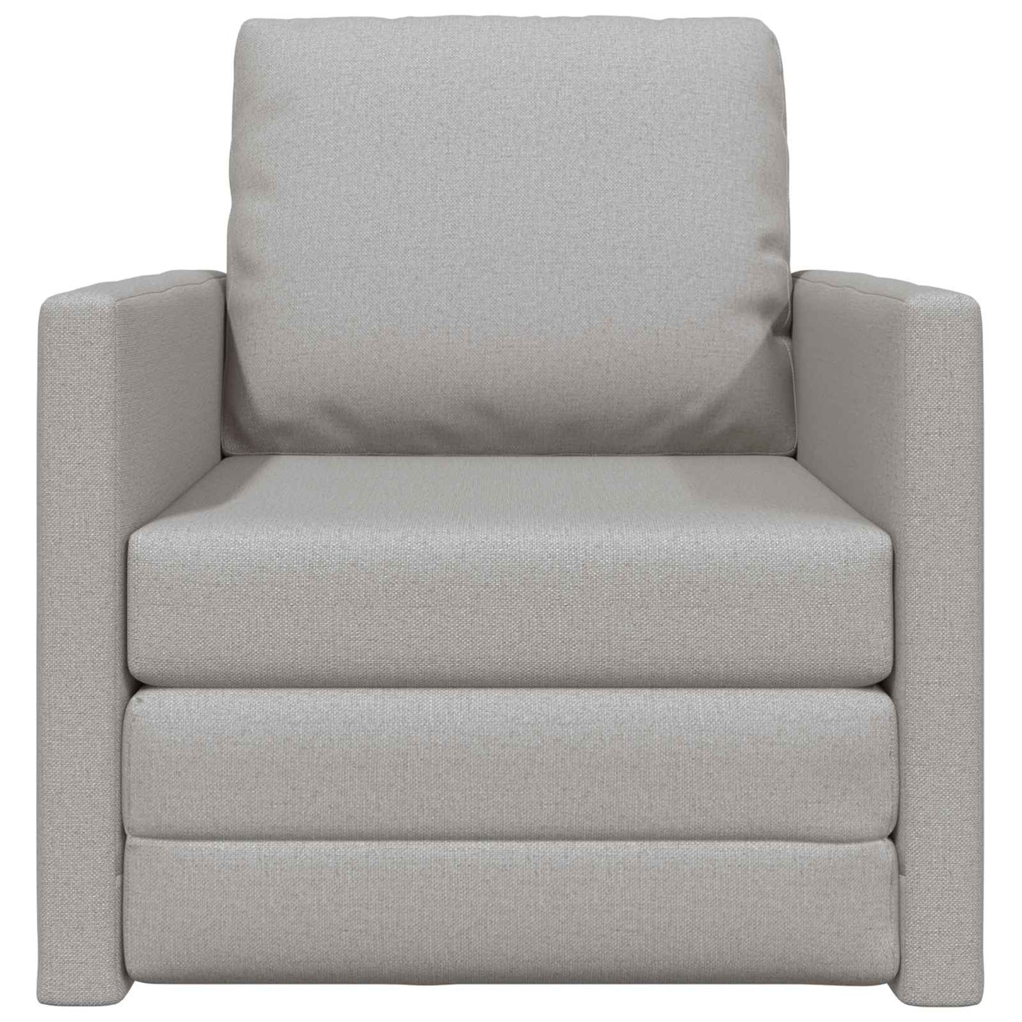 Divano letto Grigio Nuvola 74 x 77 x 81 cm Tessuto | homemem39